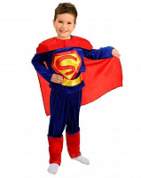 Товары для праздника|Детские карнавальные костюмы|Супер герои|Костюм "Супермен" (Витус), р.38