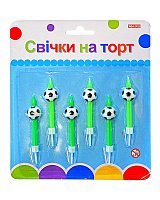 Набор свечей футбольные мячи Набор свечей футбольные мячи
