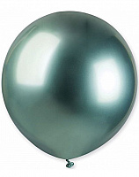 Воздушный шар 18" хром зеленый