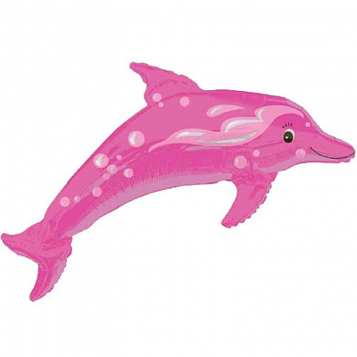 Шар фольга Дельфин (фигура)