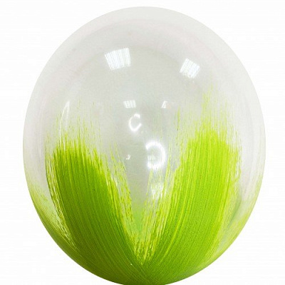 Повітряна кулька Браш салатова 30 см