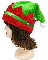 Колпак Эльфа красно-зеленый
