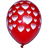 Воздушный шар Сердца 14"