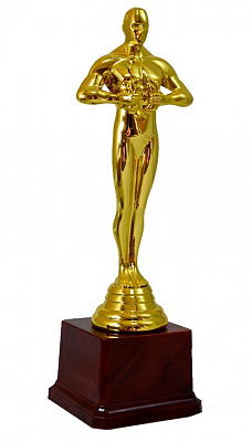 Статуетка Оскар із лавровим вінком 19см