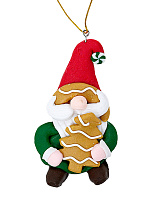 Подвеска Гном с елкой