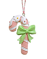 Подвеска Леденец розовый (керамика)