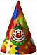 Колпак праздничный Клоун с шарами