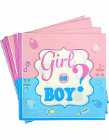 Салфетки Boy or Girl 20шт