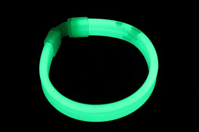 Світловий неоновий браслет (зелений)