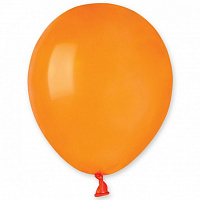 Тематические вечеринки|Хоррор вечеринка (Хэллоуин)|Детский Halloween|Воздушный шар пастель оранжевый 12"