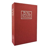 Книга-сейф Словарь бордовый 24