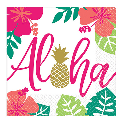 Салфетки Aloha 16