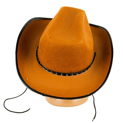 Шляпа Шерифа со звездой (коричневая)