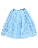 Спідниця фатін з мереживом голубая зріст 140  Спідниця фатін з мереживом голубая зріст 140