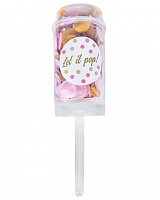 Хлопавка багаторазова Amscan (біло-рожева)