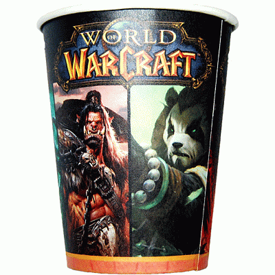 Стаканы праздничные Warcraft 6 шт