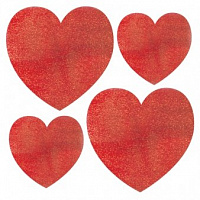 Свята |Праздники|8 березня|Комплект Сердец 10 од блиск