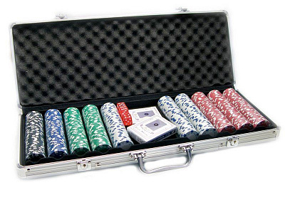 Покерный набор кейс 500