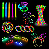 Сяючі палички та неонові браслети в интернет-магазине товаров для праздника 4Party