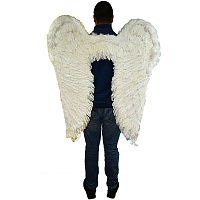Праздники|Halloween|Ангелы и демоны|Крылья Амура (белые) 110х100