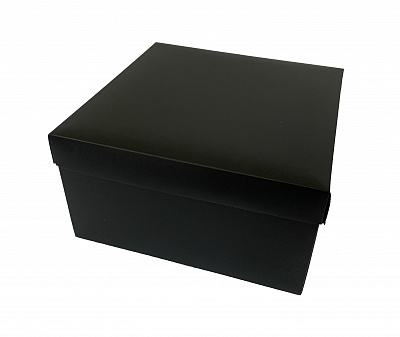 Коробка складна 28,5х28х15 см чорна