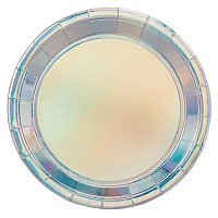 Тарелки голографические 23 см 10 шт