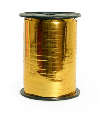 Стрічка метал золота 150 м