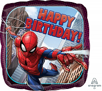 Тематические вечеринки|Супергерои|Шар фольга 18" HB Человек паук