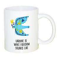 Товары для праздника|Подарки и приколы|Кружки с приколом|Чашка Свободная Украина