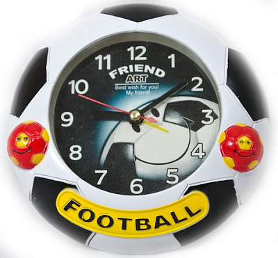 Часы-футбольный мяч