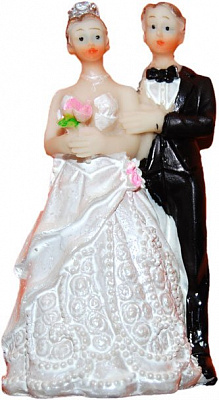 Весільна фігурка на торт