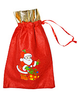 Мішок Новорічний червоний