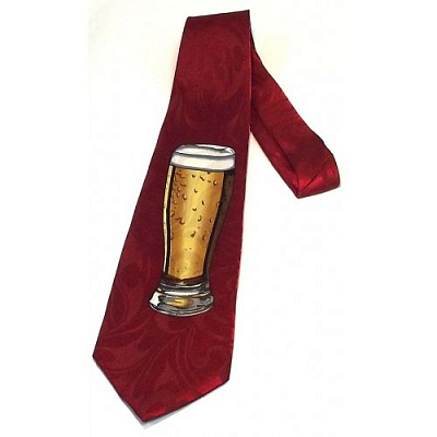 Краватка бокал пива 