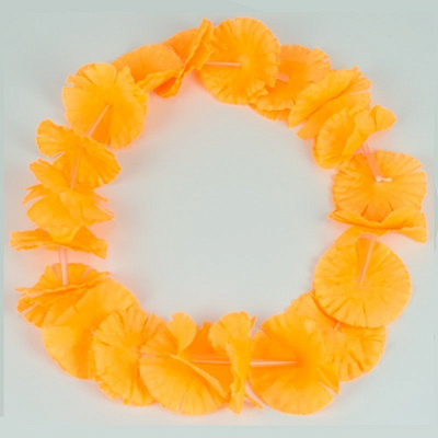 Леи гавайские Кохолаве (оранжевые)