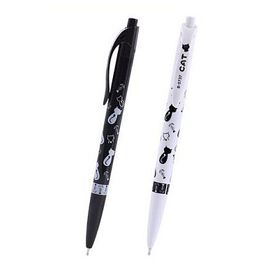 Ручка чорно-білі Котики