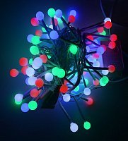 Гирлянда 100 ламп шарики (мультиколор) Гирлянда 100 ламп шарики (мультиколор)