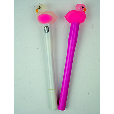 Ручка Фламинго светящаяся