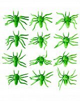 Набір павуків зелених 12 од Набір павуків зелених 12 од