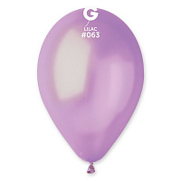 День Рождения|Новорожденным|Для девочек|Воздушный шар металлик лавандовый 12"