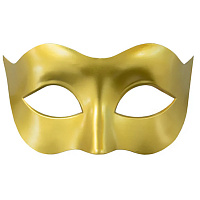 Маска Інкогніто пластик золота