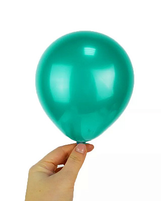 Воздушный шар пастель светло- бирюзовый 5"