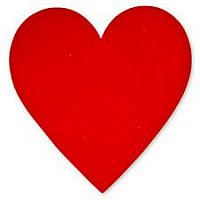 Свята |Украшения для романтиков|Інше|Банер сердце червоне 