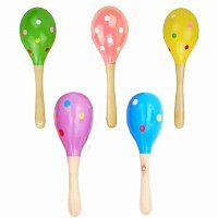 Маракас дерев'яний горошок (маленький)