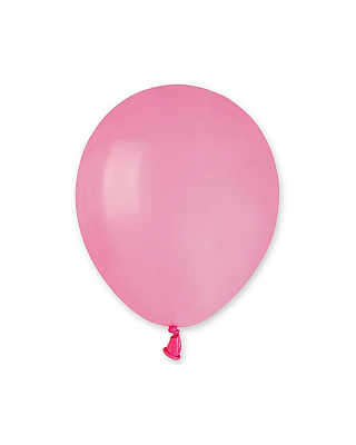 Воздушный шар пастель розовый 5"