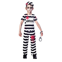 Товары для праздника|Детские карнавальные костюмы|Костюмы для мальчиков|Костюм Кровавый заключенный 9-10 лет