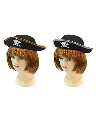 Шляпа Пират с черепом (детская)