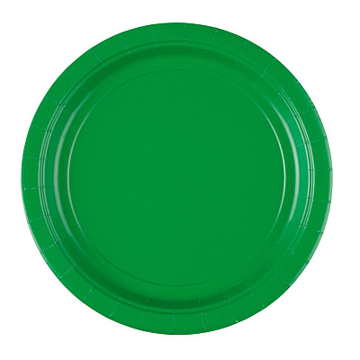 Тарілки зелені 8 од