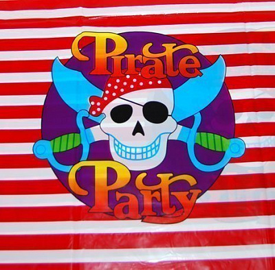 Скатертина Піратська вечірка (економ) 