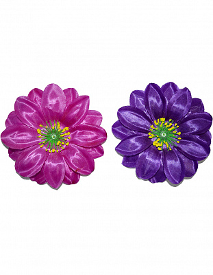 Шпилька квітка гібіскуса (фіолет)