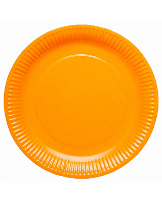 Тарелки оранжевые 23см